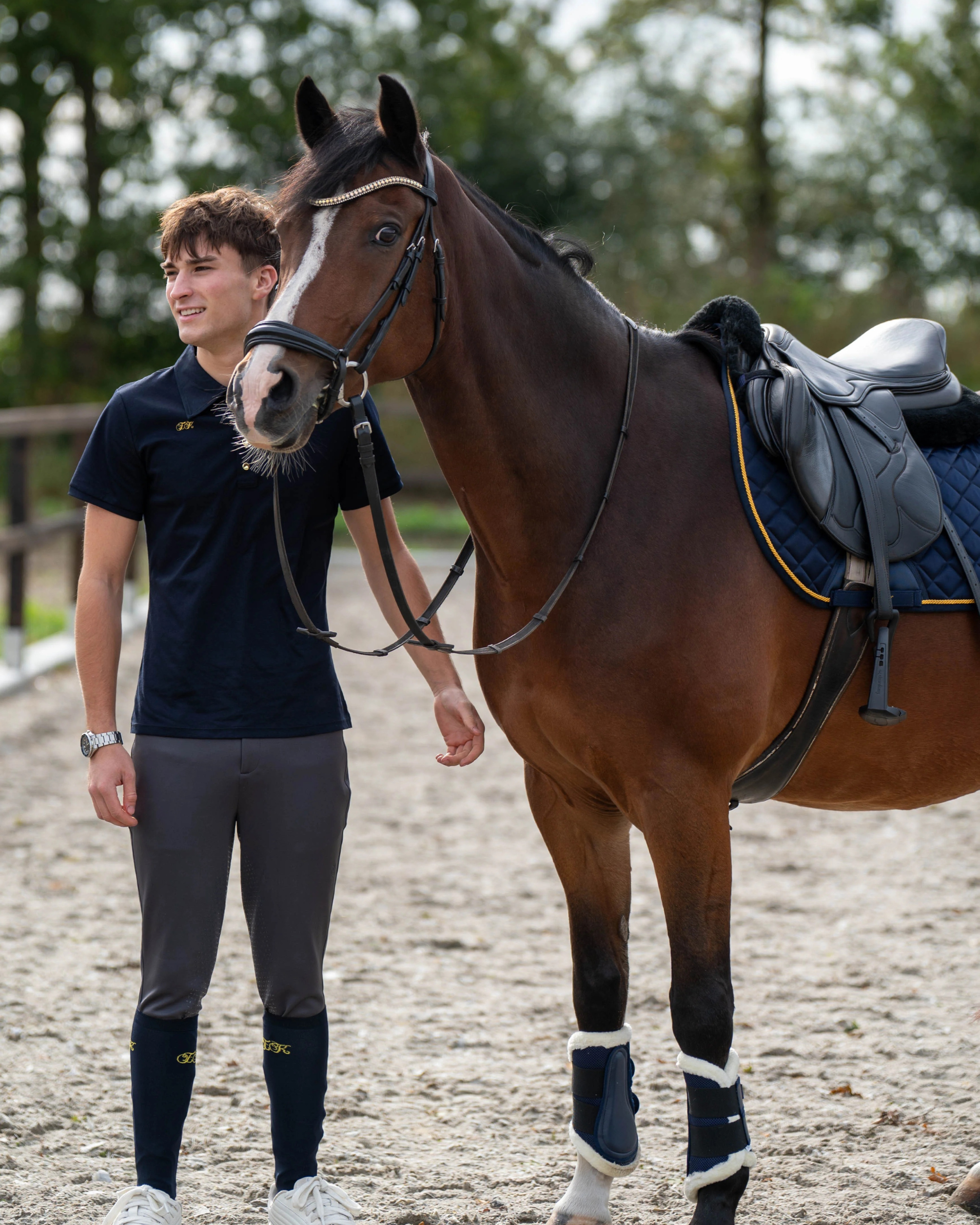 Korte mouwen polo man - Classic Couture